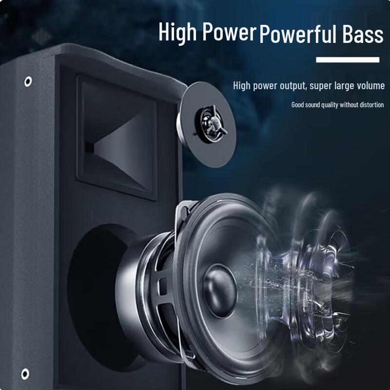 Huidu Professional 8-inch Full-range Stage Speaker