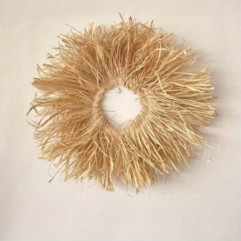 1 шт. Рафия Ручной работы Подвесные украшения Креативное украшение, для Настенных подвесок для дома