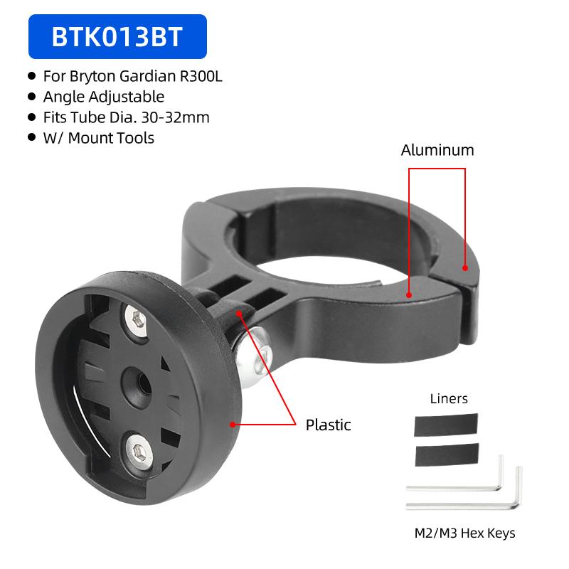 MTB Road Bike Rear Lamp Bracket Radar Light Stand for Bryton Gardian R300L Seatpost Saddle Rail Mount Fits GoPro Adaptions