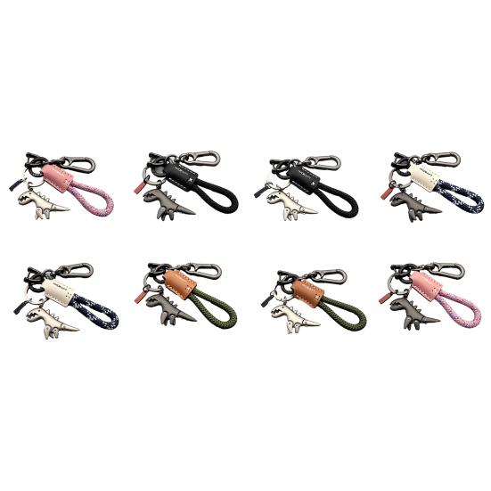 Yousheng Dinosaur Charm Keychain Zinc Alloy Animal Keyring Keys Backpacks Handbags Keychain Stylish Accessories