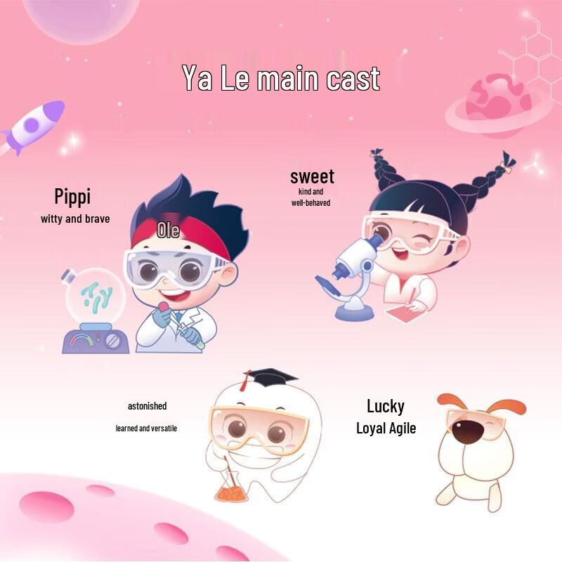 Детская зубная паста Yayale с клубникой и фтором