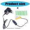Регулируемый AC-DC адаптер питания 3V-12V с USB-выходом, замена для батареек AA, заменяет 2-8 шт. батареек AA