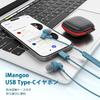 type c earphones wired microphone With remote control Compatible iPhone 16/iPhone 15/iPad pro/Macbook/Android smartphone Type-c earphones Canal type