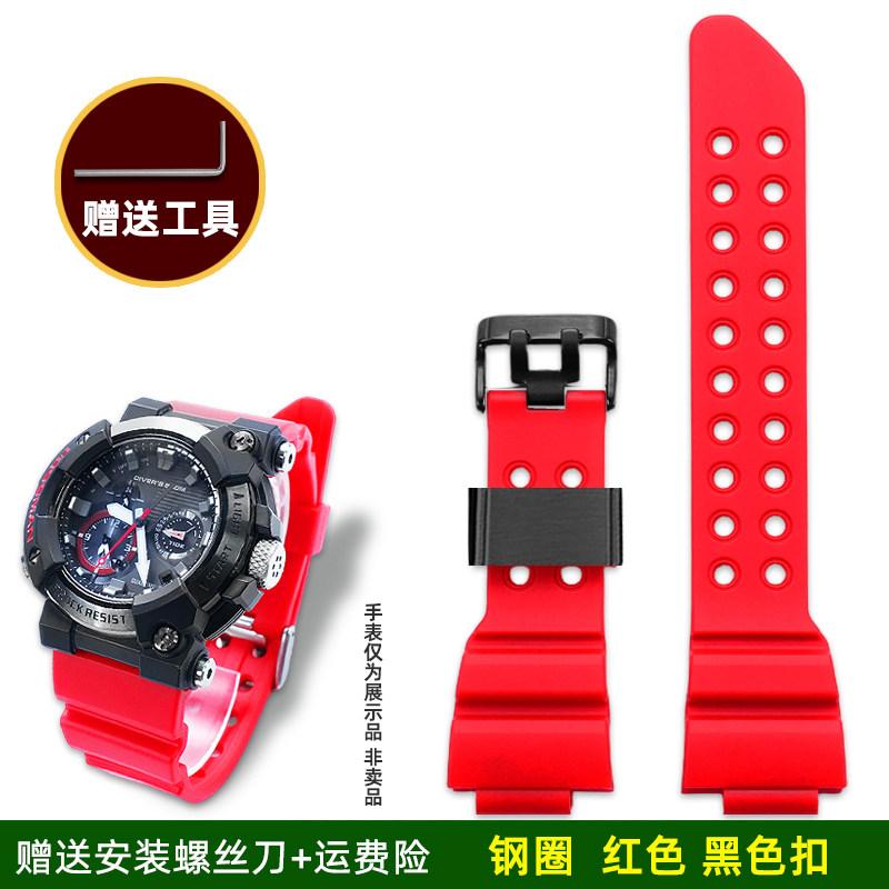 GWF A1000 Силиконовый ремешок для Casio G-SHOCK 7-го Frogman 5623 GWF-A1000 1A4 Дайверские часы Замена ремешка Мужской спортивный браслет