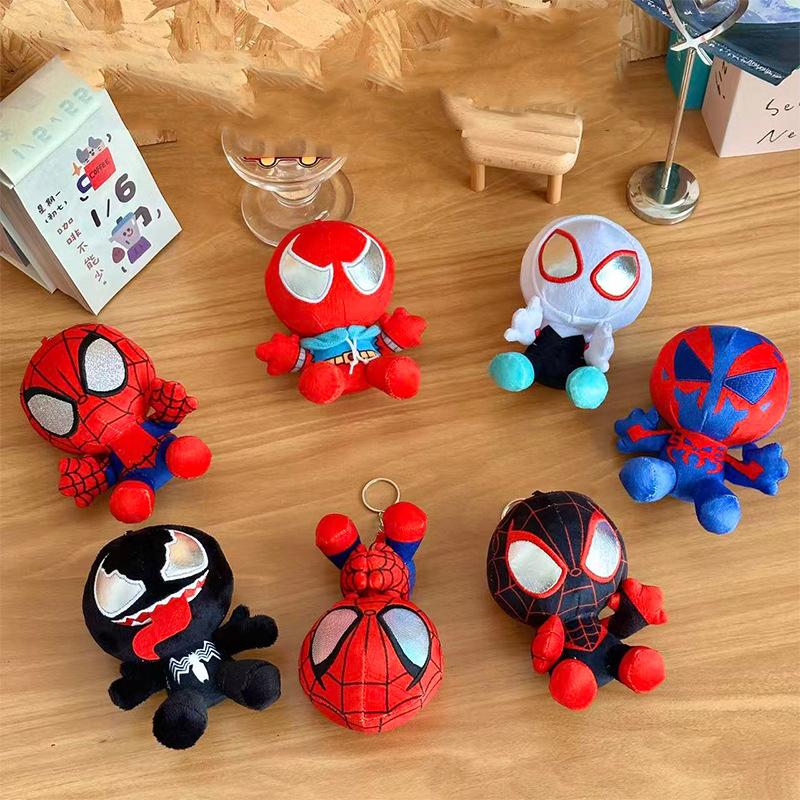 Toys Cute and Cute Doll Pendant Cartoon Inverted Ghost Spider Doll Pendant Bag Keychain