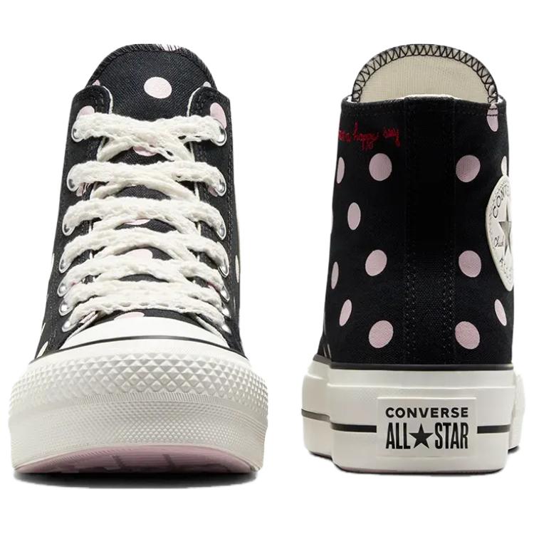 Кеды Chuck Taylor All Star Wmns Converse на платформе High 'Горошек' Женские A10688C