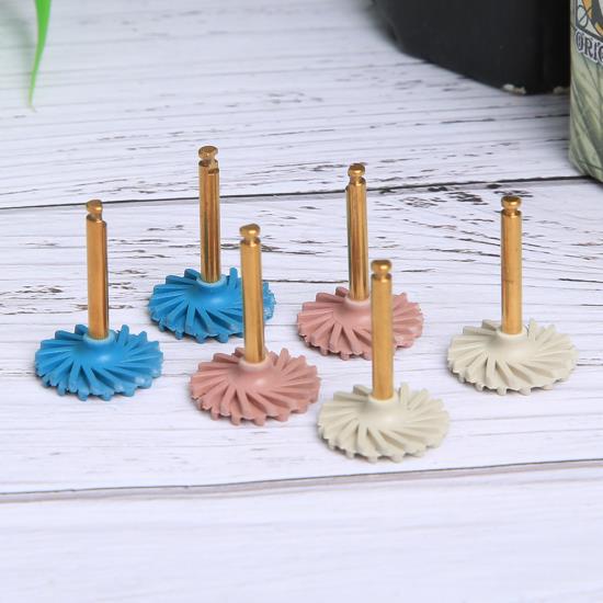 6 шт./кор., набор дисков для полировки зубов, принадлежности для отбеливания зубов для стоматолога