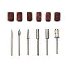 Nail Drill Bits Set 6 Pcs Milling Cutter Stainless Steel Bits UV Gel Polish Remove Drill Machine Pedicure Nails Manicure Tools