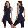 One Piece Sleeveless Vest Surfing Suit Ladies Swimwear Diving Suit Swimwear