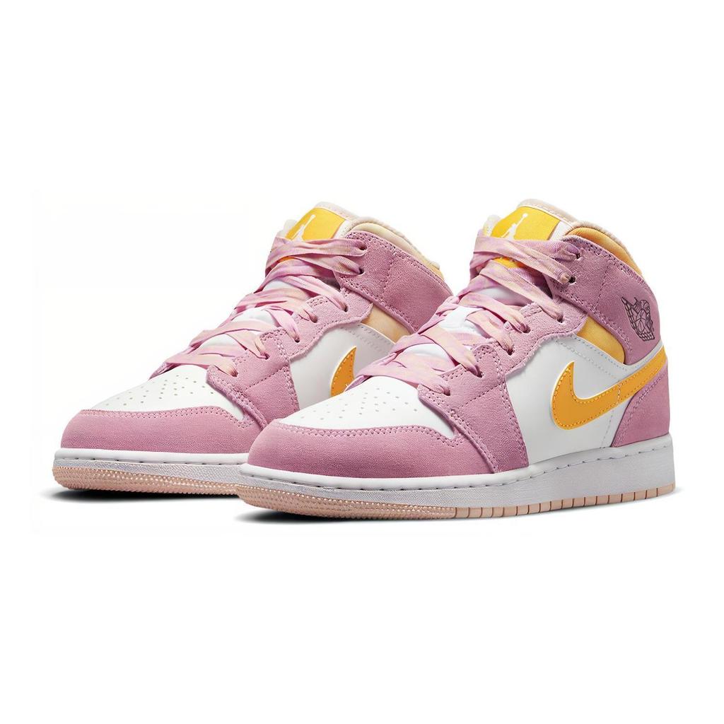 Jordan 1 Mid SE Арктический розовый GS DC9517-600