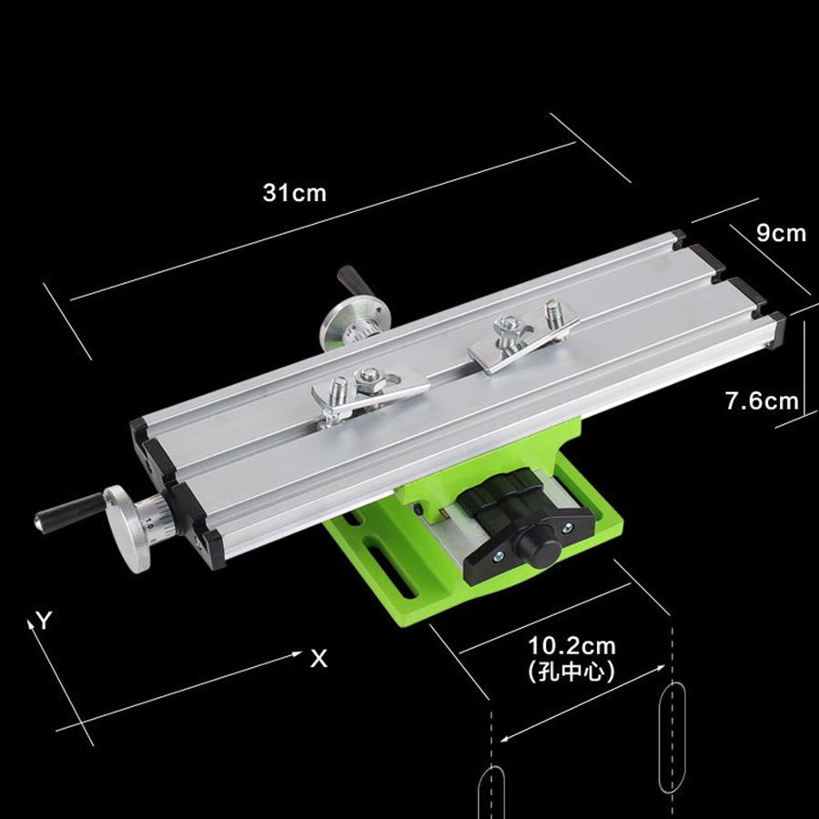 Compound Table Working Slide Table Worktable for Milling Drilling Bench
