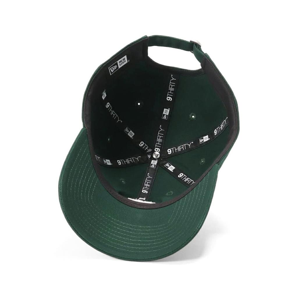 New Era 9THIRTY Mini Logo Unwashed Cotton Dark Size and 13552102 Shirt, Green, F, Men's Women's,