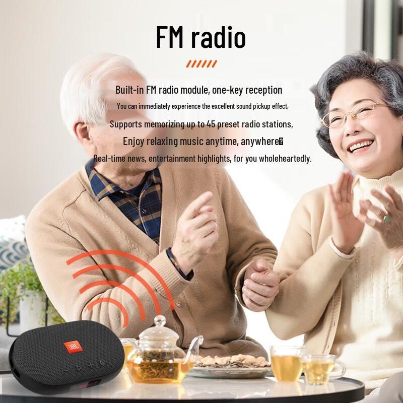 JBL TUNE3 Portable Bluetooth Speaker with FM Radio and TF Card Slot