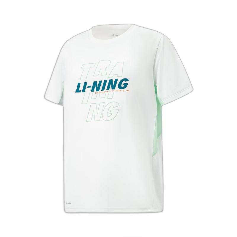 Li-Ning Охлаждающая мужская футболка с коротким рукавом для молодежи