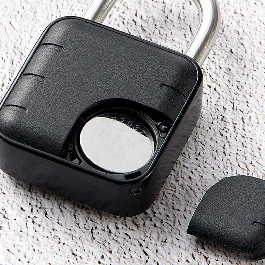 6 Digit Password Lock Electronic Combination Lock IP67 Waterproof Padlock for Luggage Locker