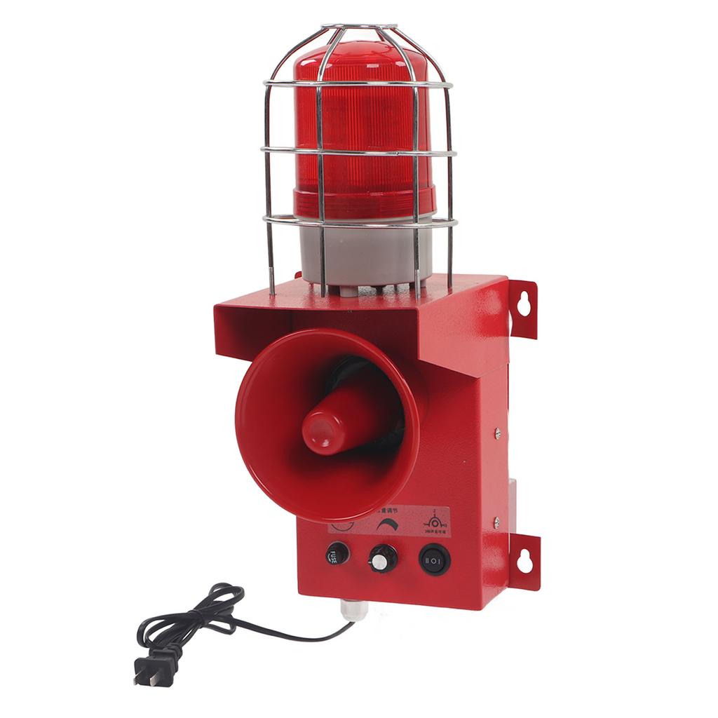 120 дБ промышленная звуковая световая сигнализация IP65 охранная сирена роговая сигнализация для наружной морской