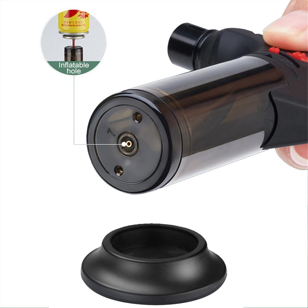 Зажигалка, регулируемая многоразовая турбогазовая зажигалка с пламенем, уличная зажигалка для кемпинга, барбекю, ветрозащитная зажигалка