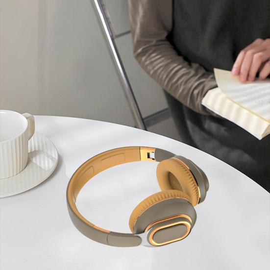 Стильная Bluetooth-совместимая гарнитура, складные игровые наушники с высоким качеством звука