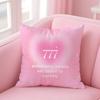 Art Lucky 7 logo Pillow Case pattern printing pillowcase living room sofa cushion cover bedroom room decor