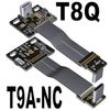 ADT-Link 20G USB 3.2 Type C Gen2x2 Flat Ribbon Cable Fold 90 Angled Extender OTG Data Charge FPC FPV Aerial Photography Cord 20P
