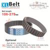 XL Зубчатый ремень 106-279 мм Резиновый синхронный ремень для моделей 50XL 60XL 70XL 80XL 100XL до 110XL DIY ЧПУ 3D-принтеры
