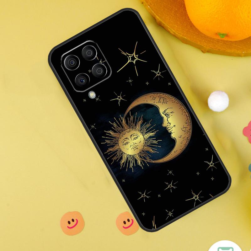 Sun Moons Star Signs Celestial Case For Samsung Galaxy M35 M33 M21 M31 M16 M36 M56 M53 M13 M12 M32 M52 M15 M55 M14 M34 M54