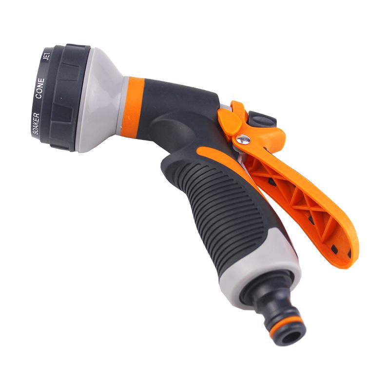 Multifunctional High-Pressure Watering Nozzle: Soft Rubber Spray Gun for Gardening, Vegetable Washing, and Car Washing