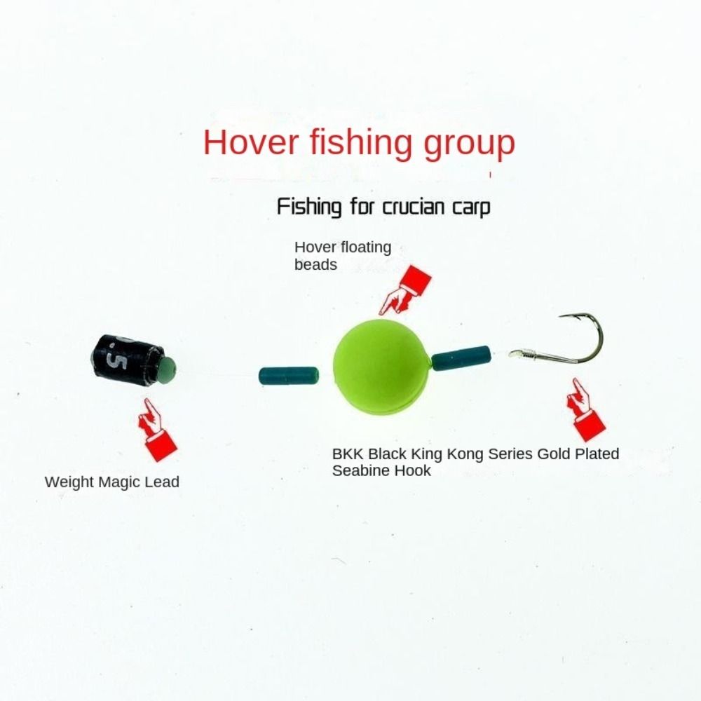 10pcs Pesca Fishing Hair Rigs hook Equipment Carp Rigs fishing lure  Fishing Tackle