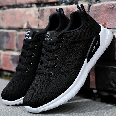 Новая модная женская обувь больших размеров, спортивная обувь, летающая тканая обувь, кроссовки, спортивные сандалии