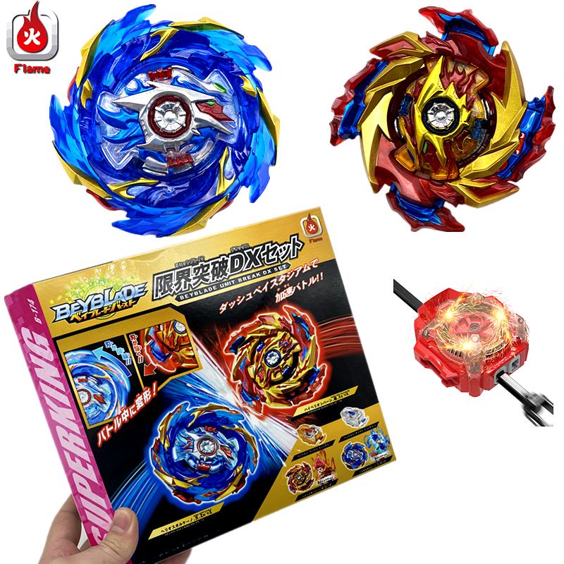 Beyblade Burst Superking B174 Limit Break Dx W Ruler Wired Sparking Launcher