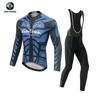 Womens Long Cycling Jersey Set Road Bike Riding Moisture Wicking