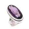 Amethyst Gemstone 925 Sterling Silver Jewelry Ring Size 7