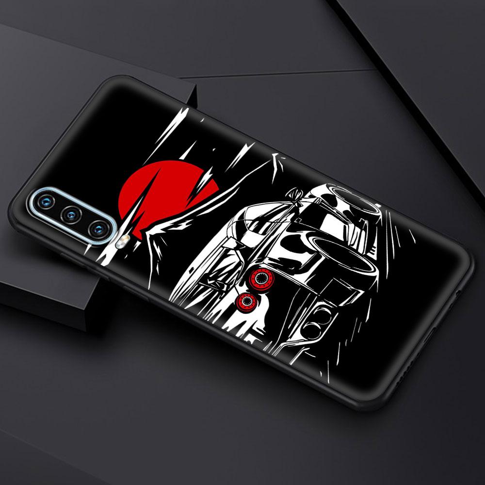 Япония JDM спортивные автомобили мужской чехол для телефона для Huawei P30 Lite P50 Pro P20 P40 Lite EP Smart Z 2021 Y6 Y7 Y9 2019 Y6p Y9s чехол