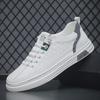Мужские повседневные легкие белые туфли с мягкой подошвой - корейский стиль, осенняя мода, кроссовки для бега