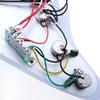 Musiclily HSS Strat с распаянной накладкой, звукосниматели single coil и humbucker для электрогитары ST Stratocaster, узор «черепаха», 11 отверстий, 4-слойная