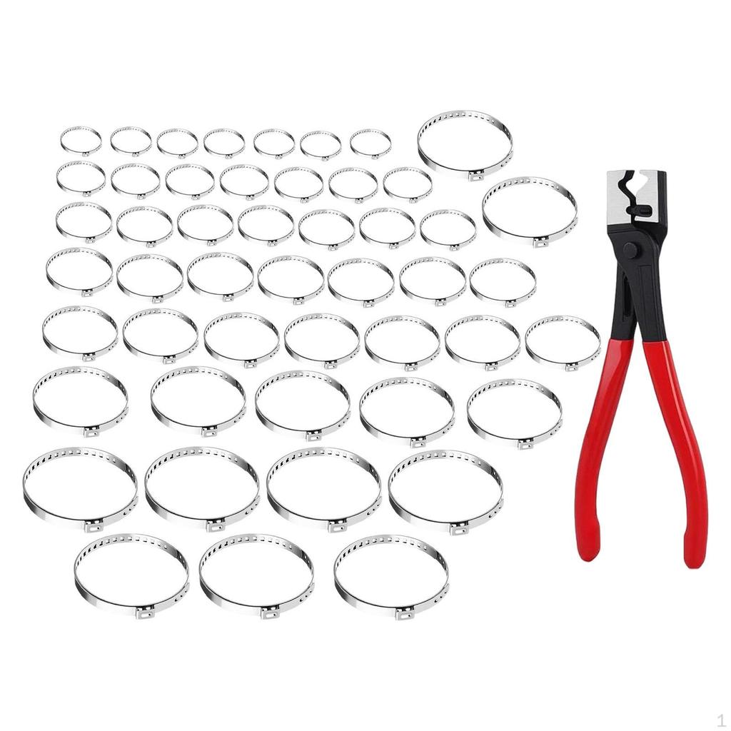 CV Boot Clamp with Hose Clip Pliers Heavy Duty Hand Tool Sturdy Automobile Repair,Auto Accessories
