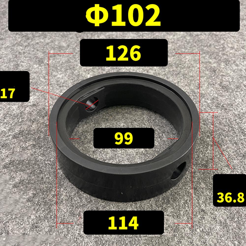 38 51 63 76 102 мм EPDM VMQ Санитарная уплотнительная прокладка Замена для 1,5" 2" 2,5" 3" 4" Tri Clamp Бабочковый клапан Домашнее пивоварение