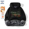 Мужская флисовая толстовка с капюшоном GENIOLAMODE