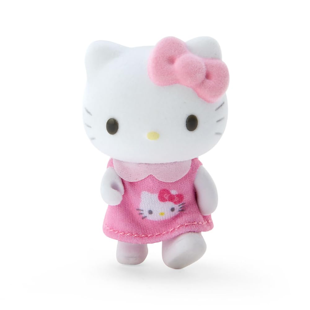 Sanrio (САНРИО) Санрио Питатто Друзья (Мини) Флокированная кукла Кукла для переодевания Hello Kitty Kitty-chan hello kitty 5,5 x 3,6 x 3 см Персонаж 604020 SANRIO