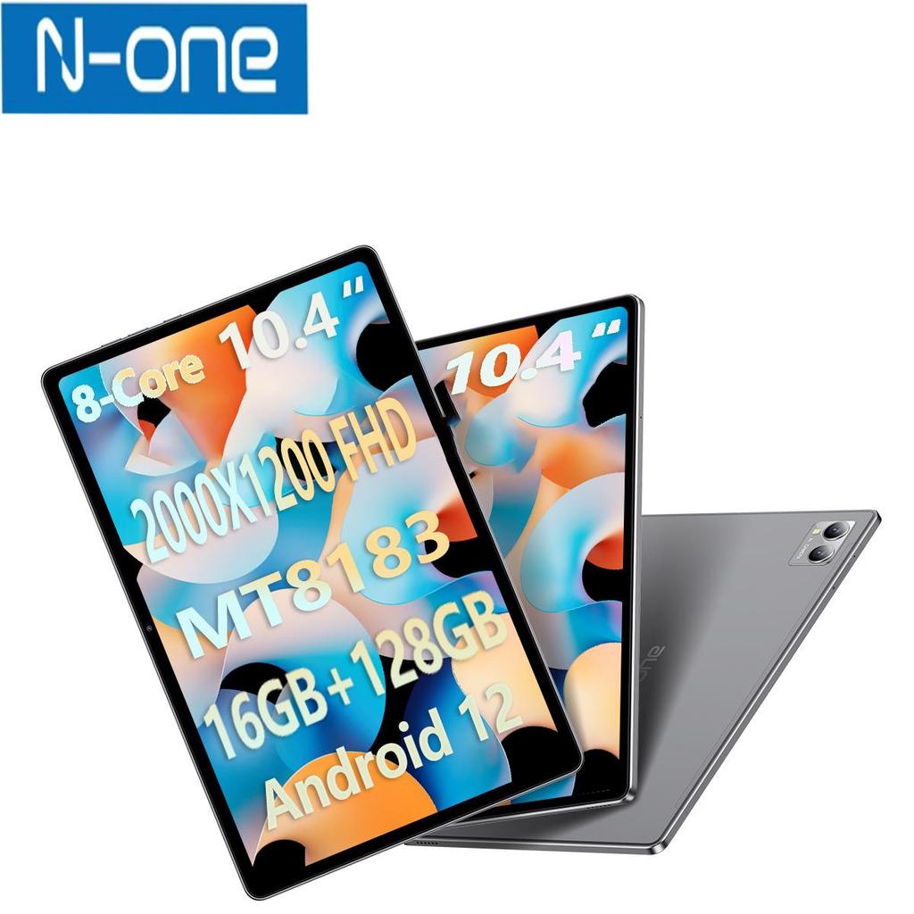 N-one Планшет 10,36-дюймовый планшетный компьютер Android 12, 128 ГБ MediaTek MTK8183 Octa Core 2000*1200 FHD NPad Plus