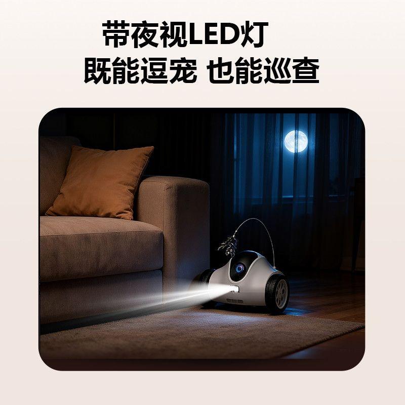 Pet monitoring removable home webcam video voice two-way intercom to accompany cats and dogs