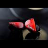 qdc SUPERIOR Vermilion Red [Наушники с 10-мм одним полнодиапазонным динамическим драйвером] Коаксиальная двойная магнитная цепь и двухполостная структура Разъем IEM2pin