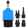 Air Valve Adapter Inflatable Rowing Rubber Boat Paddle Canoe Pump Compressor