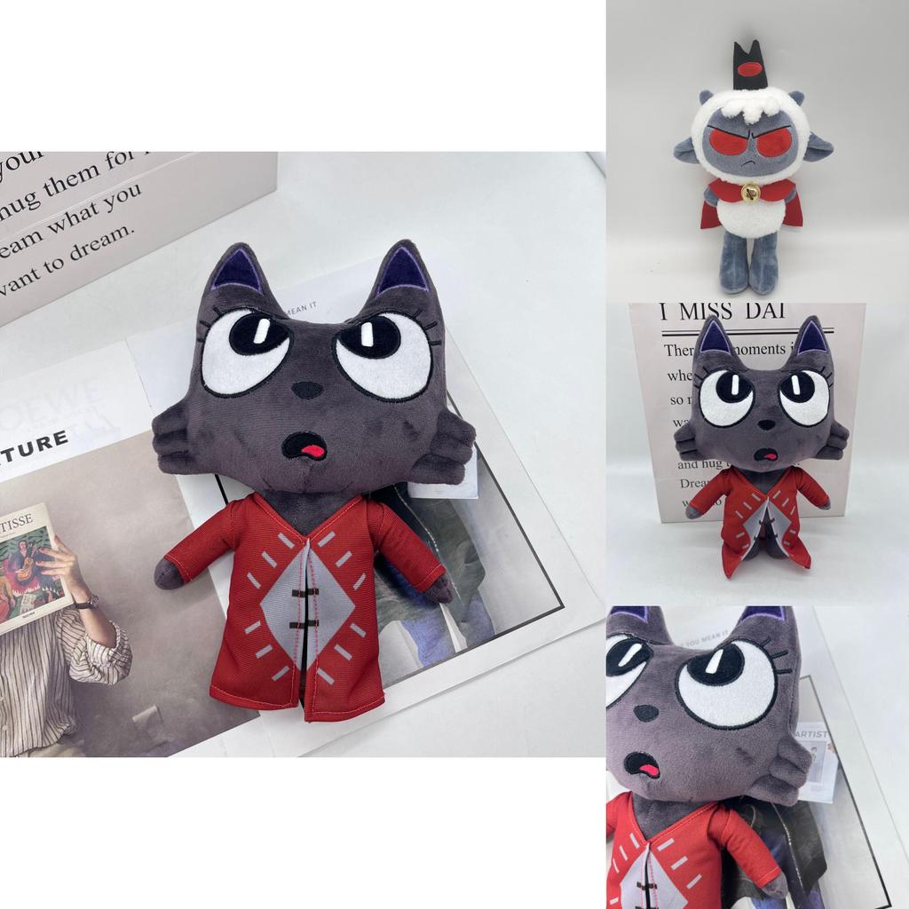 Мягкая игрушка Культ Ягненка Овечка Фигурка Животного с Наполнителем из ПП Хлопка Для Коллекционеров и Детей