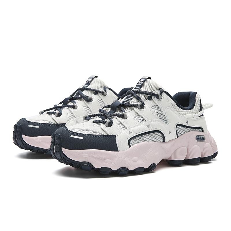 Fila ORIGINALE Массивные кроссовки Женские Низкие Серо-дымчатый/Снежный F12W622132FVS