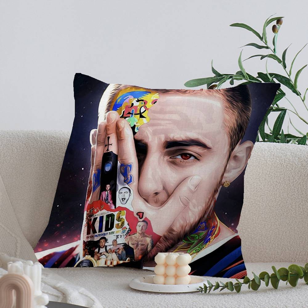 Наволочка для подушки с изображением певца M-Mac Miller для спальни, комнаты и дивана в гостиной, декоративная наволочка