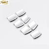 Chrome Car Window Lift Button Trim Cover Bezels For Nissan Rogue Sport 2017-