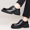 Fashion Luxury Brand Oxford Shoes Men Thick Sole Leather Shoes All-match Business Formal Men Shoes Lace Up Gentlemen's Wedding Footwear