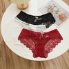 Женские сексуальные кружевные трусики с низкой посадкой, соблазнительное нижнее белье, женские стринги, прозрачное нижнее белье, трусики с вырезами, интимные товары EMA