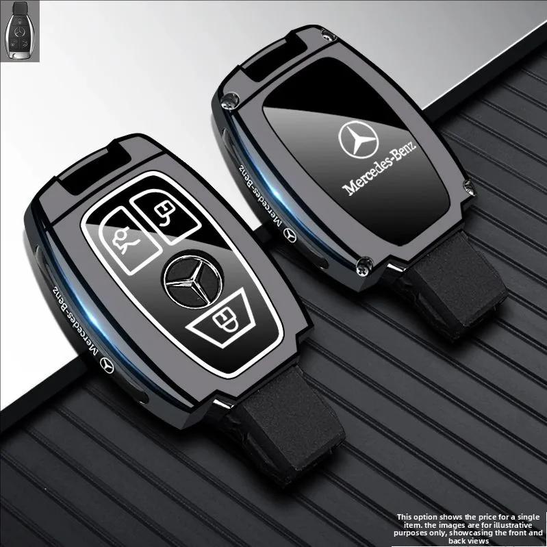 TPU Style Car Key Case Cover Shell Fob For Mercedes Benz C E S Class W206 W223 W214 GLA GLB GLC CLA CLS E300 S450 S580 S500 LL3